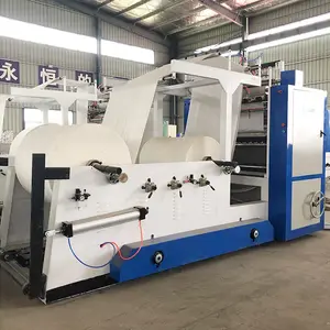 CE Automatic V Fold Type Interfold Facial Tissue Paper Making Machine Towel Napkin Tissue Kitchen Paper Making Machine Price