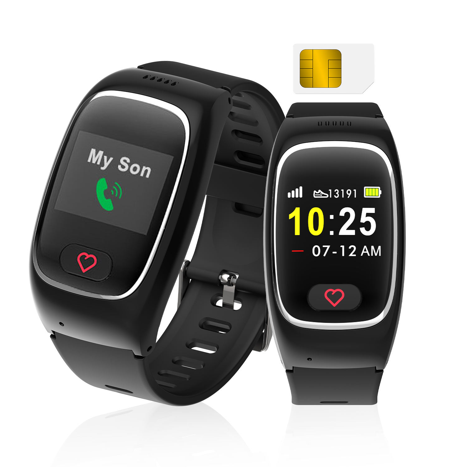 Q50 GPS Watch Safe Kids Smartwatch with SOS Feature