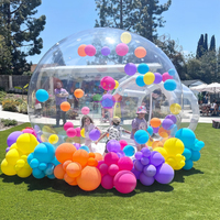 Dôme à bulles gonflable commercial d'extérieur pour événements, type igloo, certifié CE, plus de 3,6 m de haut