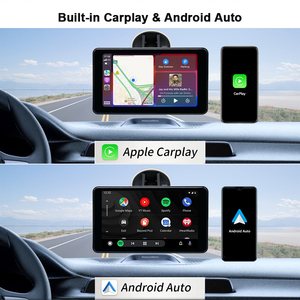 Écran intelligent <span class=keywords><strong>7</strong></span> <span class=keywords><strong>pouces</strong></span> pour voiture avec Carplay/Android Auto, connexion FM/AUX/BT, Mirror <span class=keywords><strong>Link</strong></span>, garantie 1 an - Product Image 3