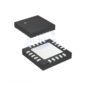 ชิ้นส่วนอิเล็กทรอนิกส์ ATTINY826-MF แบบฝังในตัว 20 VFQFN พร้อมแผ่นต่อสายภายนอก มีสินค้าในสต็อก - Product Image 1