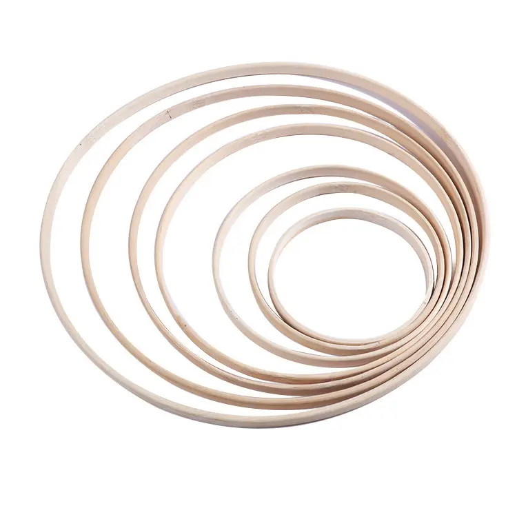 Свадебный венок, настенный подвесной макраме, украшение, круглые кольца из Букового дерева, «сделай сам», «Ловец снов», бамбуковые Цветочные обручи