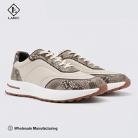 Chaussures de créateur fabriquées en usine LANCI, baskets personnalisées de haute qualité pour hommes, baskets décontractées pour hommes, respirantes
