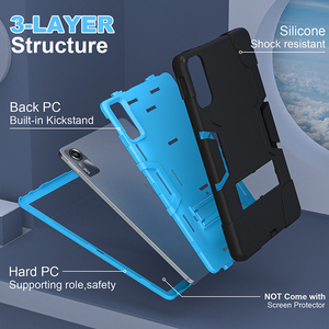 เคสป้องกันสำหรับเด็กที่มีขาตั้ง2023 11นิ้วดีไซน์หุ่นยนต์ทำจากซิลิโคนมีขาตั้งอยู่ด้านหลัง - Product Image 2