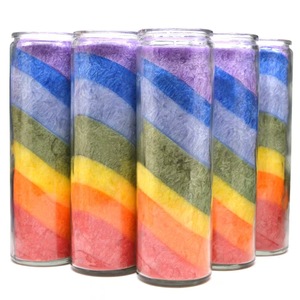 Vela <span class=keywords><strong>de</strong></span> Pilar Moderna <span class=keywords><strong>de</strong></span> Lujo con Pegatinas Personalizadas, en Frasco <span class=keywords><strong>de</strong></span> Vidrio sin Humo, con Cera <span class=keywords><strong>de</strong></span> Soja Aromática, para Halloween y Bodas - Product Image 4