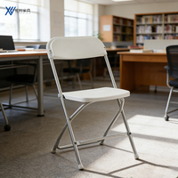 Chaise pliante simple et moderne, structure pliable pour le travail à domicile, les études et les rassemblements intérieurs