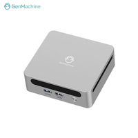 Mini PC Cube GenMachine Ren7000 Ryzen3 7330U sans RAM ni SSD, console mini PC, mini PC avec batterie, micro PC Ryzen pour le bureau
