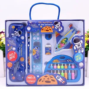 Set di Cancelleria per Studenti delle Scuole Elementari Yichen con 120 Pezzi, Design con Animali Cartoon, Regalo Premio - Product Image 4