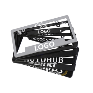Jutien cadre de <span class=keywords><strong>plaque</strong></span> d'<span class=keywords><strong>immatriculation</strong></span> de calibre américain cadre de <span class=keywords><strong>plaque</strong></span> d'<span class=keywords><strong>immatriculation</strong></span> en plastique à motif personnalisé <span class=keywords><strong>plaque</strong></span> d'<span class=keywords><strong>immatriculation</strong></span> en matériau chromé - Product Image 4