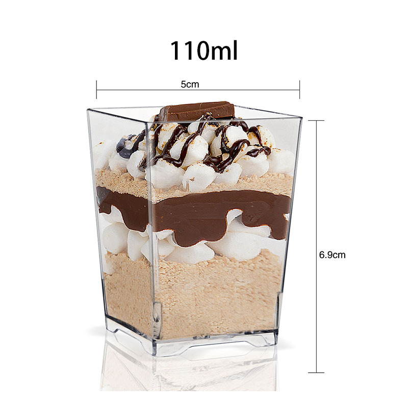 110ml tasse carrée