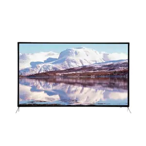 Schermo grande Oem personalizzato Brand Tv Tv Tv 4k Uhd Tv 75 pollici Plasma 55