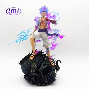Figurines d'action <span class=keywords><strong>Zoro</strong></span> Captain <span class=keywords><strong>Wano</strong></span> One Piece Monkey.D.Lully. <span class=keywords><strong>Figurine</strong></span> Nika Model Anime Luffy Gear 5 VS Kaido en plastique - Product Image 1