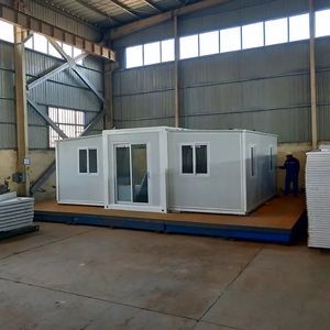 Casas de contenedores de estructura de acero prefabricadas de diseño barato y moderno para bares y cafeterías Con Baño - Product Image 3