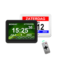 Profs Slimme Digitale Kalender Klok Wifi Dementie Klok Aangepaste Alarmen Medicatie Herinnering Agenda Foto Bericht Telefoon App Overal