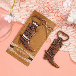 Ouvre-bouteille pour baby shower, ouvre-bouteille en forme de botte de cowboy pour les cadeaux d'invités, les faveurs de mariage, les faveurs de fête de quinceañera - Product Image 1