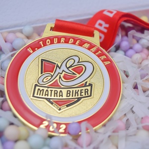 Medallas Personalizadas para Carreras de Bicicleta de Montaña para el Desafío Cura Brochero en <span class=keywords><strong>Argentina</strong></span>, Medallas de Ciclismo y Deportes Extremos con Cinta - Product Image 5