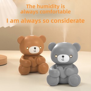 Bear-shaped Plastic USB-Powered <strong>Mini</strong> Ultrasonic Humidifier <strong>Diffuser</strong> Aromatherapy Silent <36dB <strong>LED</strong> Night <strong>Light</strong> Home Bedroom - Product Image 3