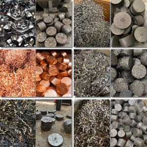 Thủy lực <span class=keywords><strong>mini</strong></span> phế liệu kim loại đồng chip bánh ép sắt cạo Baler máy - Product Image 3