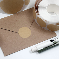 Set di Adesivi Natalizi Personalizzati con Stampa di Cartoni Animati Carini, Etichette Decorative in Carta Sintetica per Confezioni
