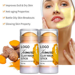 Fabricant d'usine OEM, huile nettoyante en profondeur au curcuma biologique naturel, contrôle du sébum, masque nourrissant pour le visage, bâton de masque au thé vert - Product Image 6