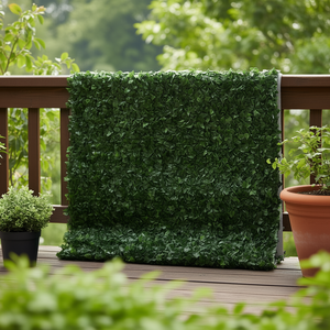 รั้วต้นไม้ประดิษฐ์ Greenivy ขนาด 59 x 98 นิ้ว สำหรับตกแต่งสวน ระเบียงภายนอกอาคาร ทำจากไวนิล ทนทานต่อรังสียูวี - Product Image 2