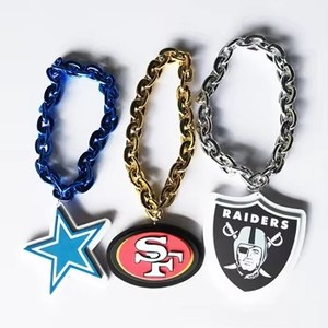 Cadenas de Espuma EVA 3D Personalizadas del Equipo de Fútbol Americano <span class=keywords><strong>Philadelphia</strong></span> Eagles, Cadenas Grandes de Espuma para Fanáticos de los <span class=keywords><strong>Philadelphia</strong></span> Eagles - Product Image 1