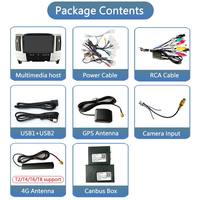 Autoradio Android pour Lexus RX300 RX330 RX350 RX400H 2004 2005-2009, unité principale sans lecteur DVD