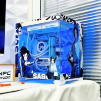Nuevo Diseño de Caja de Ordenador de Torre Media con Figuras Coleccionables de Hokage Ninja: Uchiha Itachi, Madara, Sasuke, Obito, Tobirama, Minato