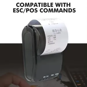 58-80mm Mini Wireless USB Bluetooth Portable Thermal Receipt Printer