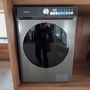 Machines à <span class=keywords><strong>laver</strong></span> entièrement automatiques personnalisées de 10 kg et 12 kg avec chargement frontal et sécheuse intégrée comme appareil électroménager - Product Image 1