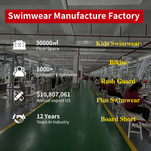 Купальник с длинным рукавом и молнией спереди - Product Image 6