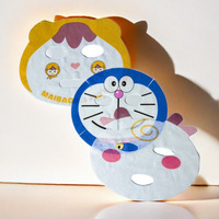 Fourniture d'usine Funny Animal-Printed Non-Woven Facial Mask Sheet Premium Material pour les soins de beauté