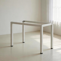 Pieds de meubles en acier pour tables de bureau, tables basses, tables informatiques, finition thermolaquée, OEM ODM