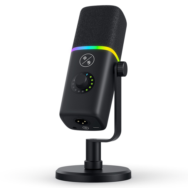 For 2024 New Arrival ZTT32 USB/XLR Wired 192KHz/16Bit Dynamic RGB Noise Cancelling Lightweight Computer Gaming Smart Phones