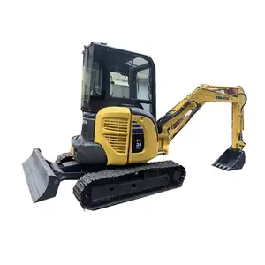 Komatsu PC35MR Mini excavator hydraulic tracked Construction Equipment PC55 PC40 PC50 PC56 PC60 used earth-moving machinery