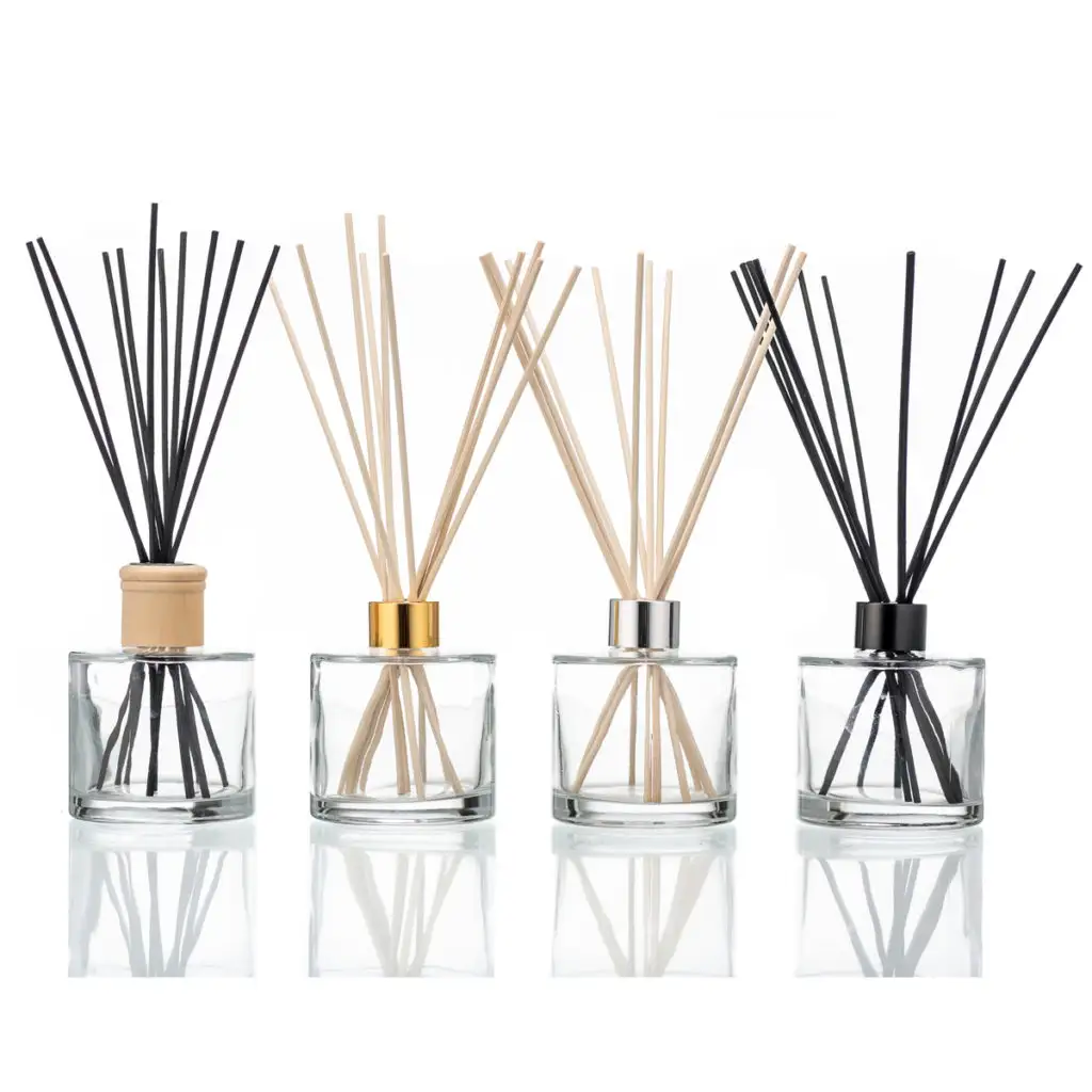 Luxe Private Label Glazen Fles Voor Home Geurstof Reed Diffuser