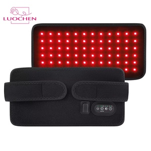 Ceinture amincissante LED USB 660nm 850nm, panneau de luminothérapie rouge rechargeable avec minuterie 1h pour la taille, le dos, l'abdomen, les mains et les jambes - Product Image 1