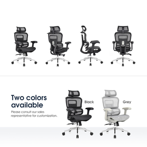 Chaise de <span class=keywords><strong>bureau</strong></span> <span class=keywords><strong>ergonomique</strong></span> à dossier haut de Chine, ensemble <span class=keywords><strong>bureau</strong></span> et chaise de <span class=keywords><strong>bureau</strong></span> professionnel moderne en maille, équipement de mobilier de <span class=keywords><strong>bureau</strong></span> - Product Image 3