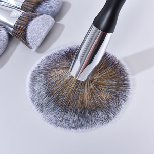 <span class=keywords><strong>MIOU</strong></span> - Juego de 16 Brochas de Maquillaje de Pelo Sintético con Mangos de Plástico para Rostro y Ojos, Incluye Brocha para Brillo Labial y Rímel, Compatible con Bolsa de Brochas - Product Image 6