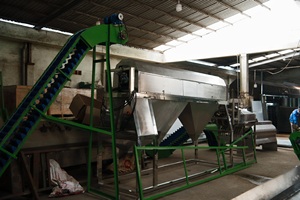 Machine à peler les noix de cajou, type 2, capacité : 250-300 kg/h, machines de transformation des noix de cajou entièrement automatiques - Product Image 4