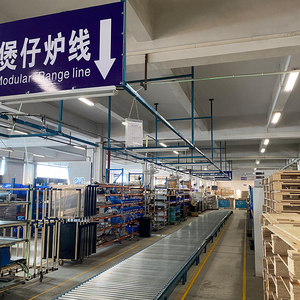 ETL được phê duyệt Mỹ loại thương mại đôi boong kích thước đầy đủ khí Lò nướng đối lưu với chân cho nướng - Product Image 5