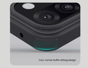 غطاء هاتف نيلكين لهواتف وان بلس 13T و13 و12 و12R وآيس 5 برو، درع فائق التعتيم مع إطار ناعم من البولي كربونات وغطاء خلفي صلب غير لامع - Product Image 4