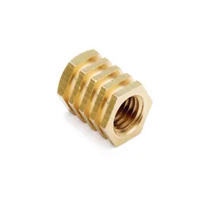 Brass Hex Threading Inserts Insert Nuts