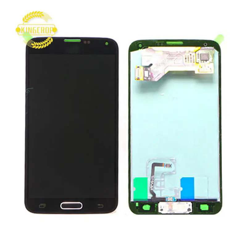 Pieno lcd del telefono cellulare originale per samsung galaxy s5 display lcd