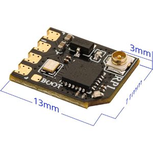 RadioMaster RP1 ELRS 2,4 GHz FPV Receptor ExpressLRS Nano Drone RX Módulo 65mm UFL T Antena para Drones de carreras Tiny FPV - Product Image 5