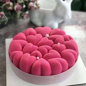 Vente en gros de moules en silicone pour gâteaux au chocolat ronds de 6 pouces pour la pâtisserie - Product Image 5