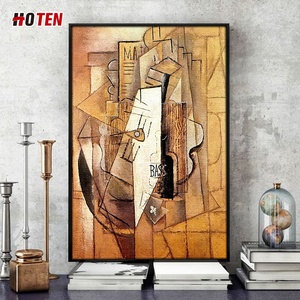 Mural de Arte Abstracto Europeo, Pintura Creativa Americana para Colgar, Pintura Famosa de Picasso, Decoración de Pared de Fondo, Soporte de Lienzo - Product Image 2