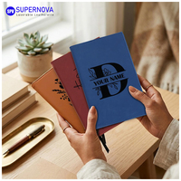 Carnet en similicuir gravable au laser, rechargeable, avec pages personnalisables, format Pulsen Factory, carnet en cuir vierge gravable au laser