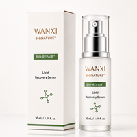 Sérum à la céramide WANXI, réparation de la barrière cutanée, récupération lipidique, hydratant, sérum pour le visage, OEM ODM, étiquette privée