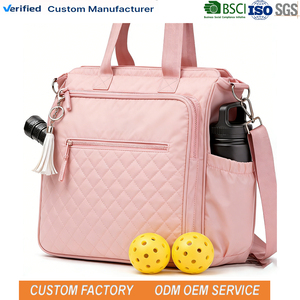 Bolsa de Transporte <span class=keywords><strong>para</strong></span> Pickleball <span class=keywords><strong>para</strong></span> Mujer, Regalo, Bolsa Acolchada <span class=keywords><strong>para</strong></span> Equipo de Pickleball con Gancho <span class=keywords><strong>para</strong></span> Valla, Bolsillo <span class=keywords><strong>para</strong></span> Computadora, Correa <span class=keywords><strong>para</strong></span> Hombro, Bolsa <span class=keywords><strong>para</strong></span> Equipo Deportivo - Product Image 1